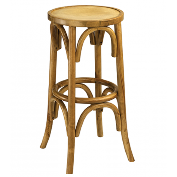 G&A Crossback 188 Bentwood Indoor Restaurant Barstool