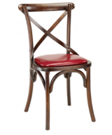 G&A Crossback 4688 Elm Bentwood Indoor Restaurant Chair