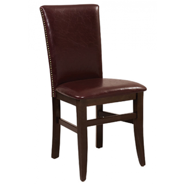 G&A Lotus-3806 Beechwood Indoor Restaurant Padded Chair