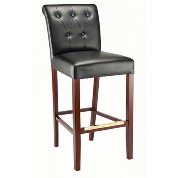G&A Luxe 9659 Beechwood Indoor Restaurant Barstool