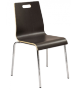 G&A Mesa 4794B Wood Stacking Indoor Restaurant Chair