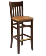 G&A Napa 9805-PS Beechwood Indoor Restaurant Barstool