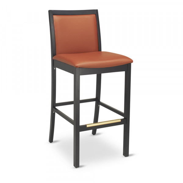 G&A Remy 9655-PS Beechwood Indoor Restaurant Barstool