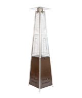 Flash Furniture Commercial Outdoor Patio Pyramid 40,000 BTU Propane Heater