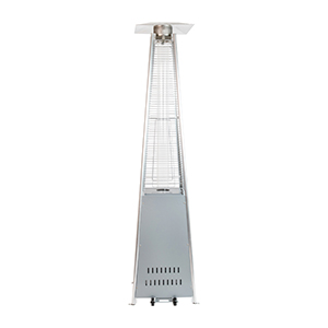 Flash Furniture Commercial Outdoor Patio Pyramid 40,000 BTU Propane Heater