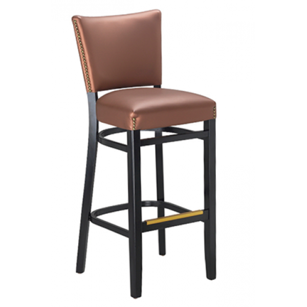 G&A Oxford 9626NH Designer Series Custom Upholstered Indoor Restaurant Barstool