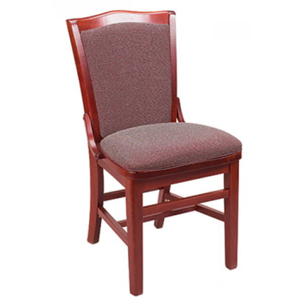 G&A Schoolhouse 3809FP Beechwood Indoor Restaurant Chair