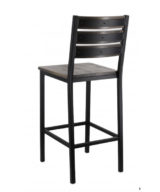 G&A 649-PS Metal Indoor Restaurant Bar Stool