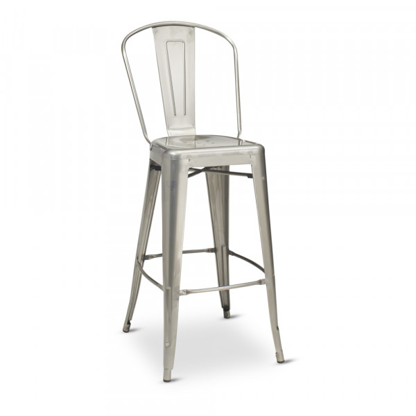 G&A Astor 680D Metal Indoor Restaurant Bar Stool