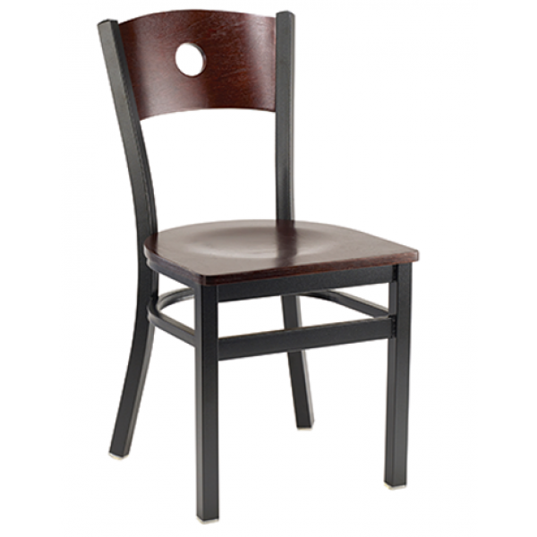 G&A Bullseye 514 Metal Indoor Restaurant Chair