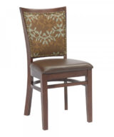 G&A Checker Back 4650FP1 Designer Series Beechwood Indoor Restaurant Chair