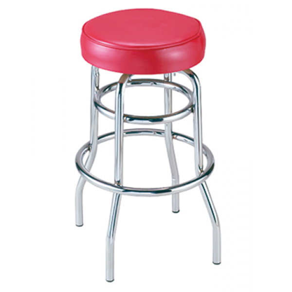 G&A 142 Classic Steel Indoor Restaurant Bar Stool
