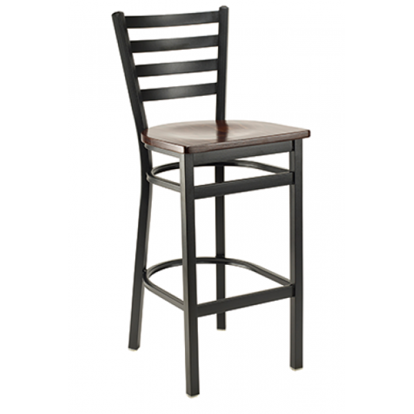 G&A Dante 613B-PS Metal Indoor Restaurant Bar Stool