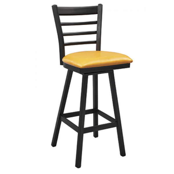 G&A Dante 671 B-PS Metal Indoor Restaurant Bar Stool