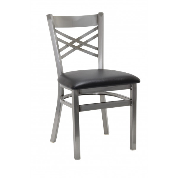 G&A DOUBLE X - 599D-PS Metal Indoor Restaurant Chair