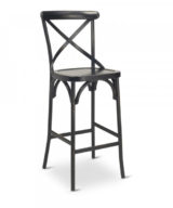 G&A Dumont 688 Metal Indoor Restaurant Bar Stool