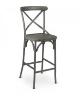 G&A Dumont 688 Metal Indoor Restaurant Bar Stool
