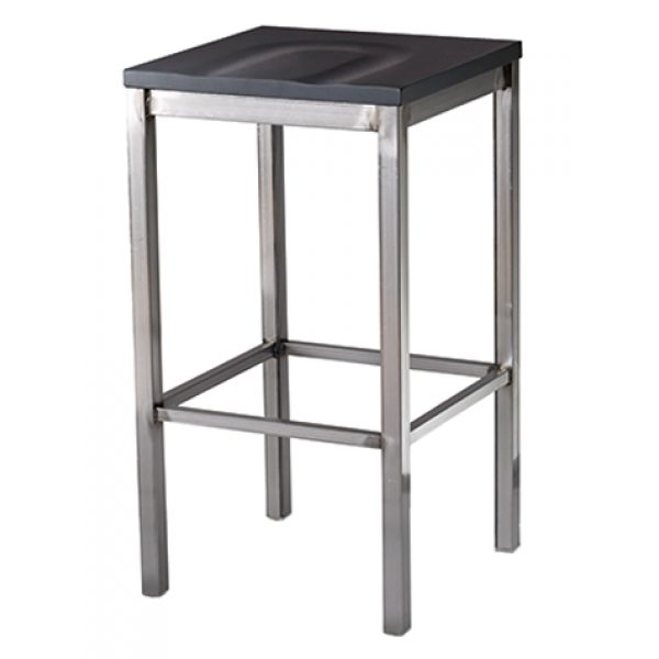 G&A Dune 713D Metal Indoor Restaurant Bar Stool