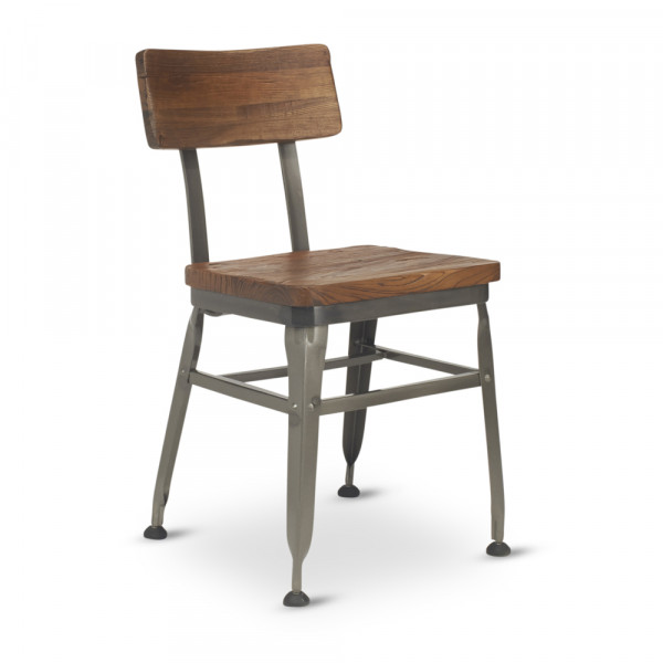 G&A Hudson 545-PS Metal Indoor Restaurant Chair