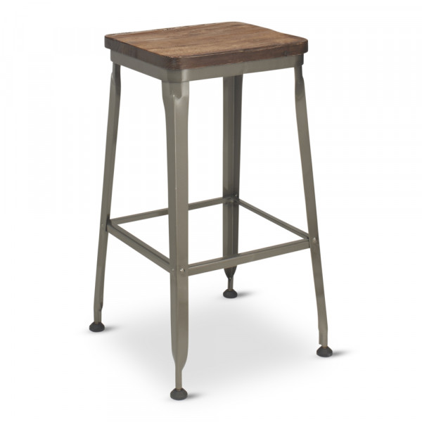 G&A Hudson 646-PS Metal Indoor Restaurant Bar Stool
