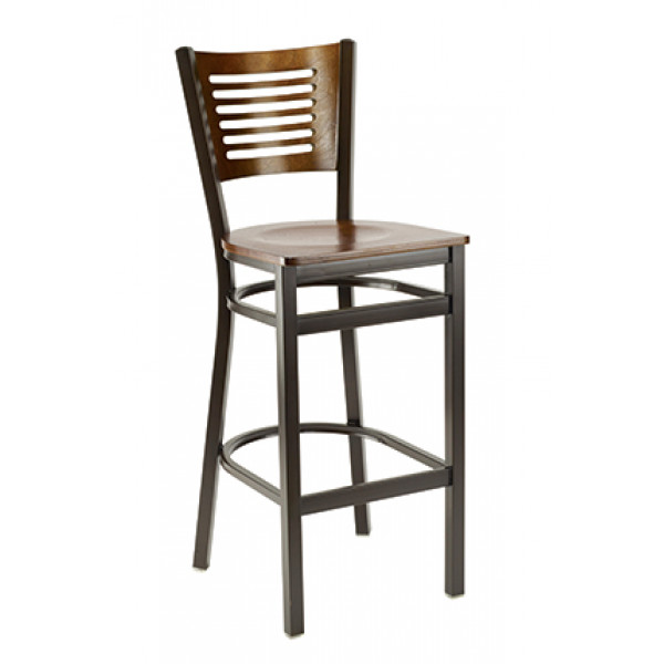 G&A Porter 691-PS Metal Indoor Restaurant Bar Stool