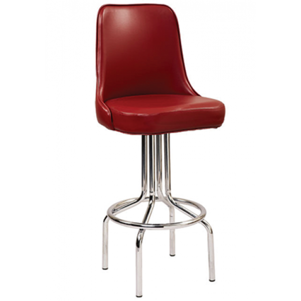 G&A 447 Steel Indoor Restaurant Bar Stool
