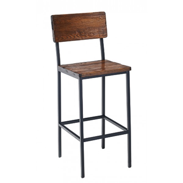G&A Toledo 640W Metal Indoor Restaurant Bar Stool