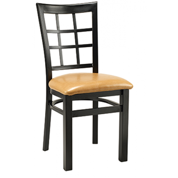 G&A Windsor 550B-PS Metal Indoor Restaurant Chair