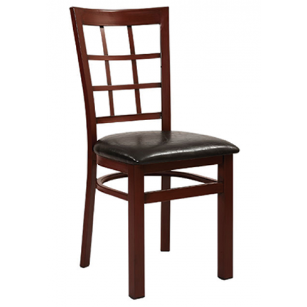 G&A Windsor 550M-PS Metal Indoor Restaurant Chair