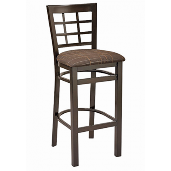 G&A Windsor 650W-PS Metal Indoor Restaurant Bar Stool