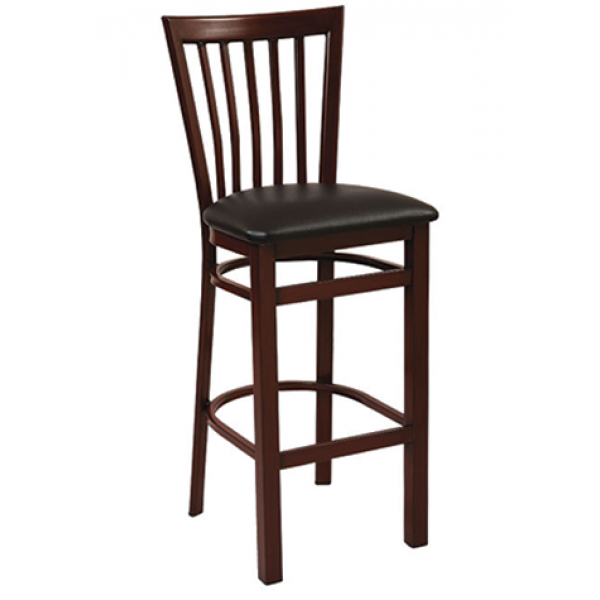 G&A Wyndham 635M Metal Indoor Restaurant Bar Stool