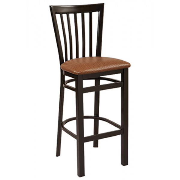 G&A Wyndham 635W-PS Metal Indoor Restaurant Bar Stool