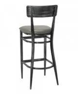 G&A Kinley 670-PS Steel Indoor Restaurant Bar Stool