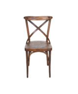 BFM Sofia Beechwood Chair Vintage - Vintage Veneer Seat for Indoor Restaurants