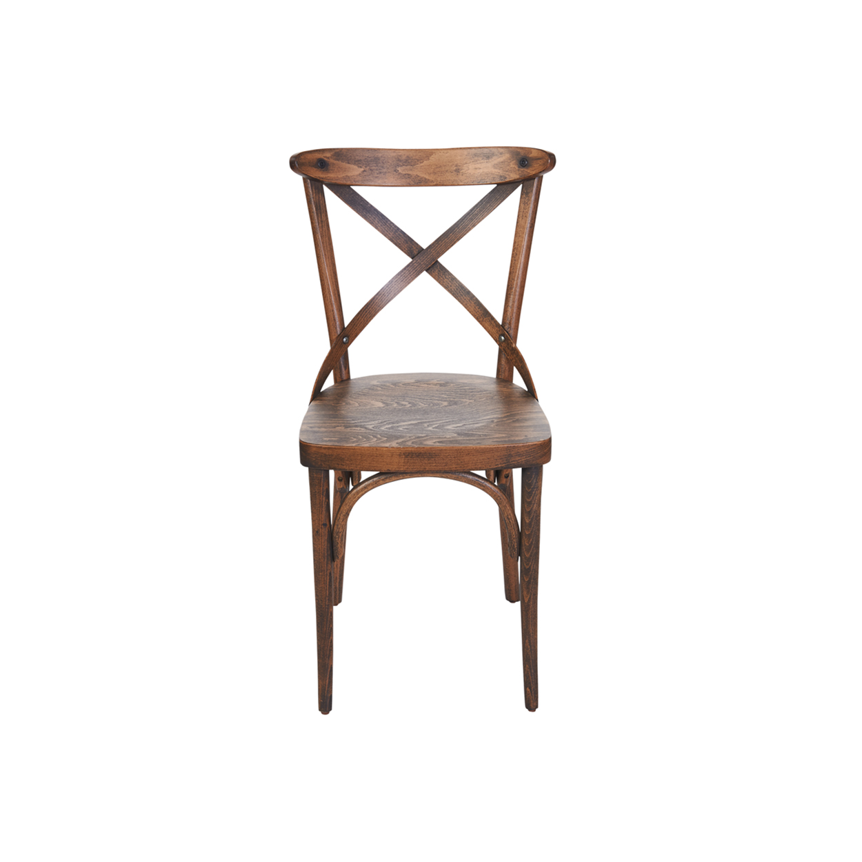 BFM Sofia Beechwood Chair Vintage - Vintage Veneer Seat for Indoor Restaurants