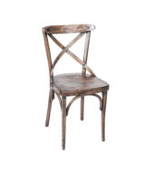 BFM Sofia Beechwood Chair Vintage - Vintage Veneer Seat for Indoor Restaurants