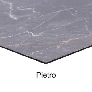 BFM Tribeca 36x36 Compact Laminate Commercial Outdoor Restaurant Table Top - Pietro
