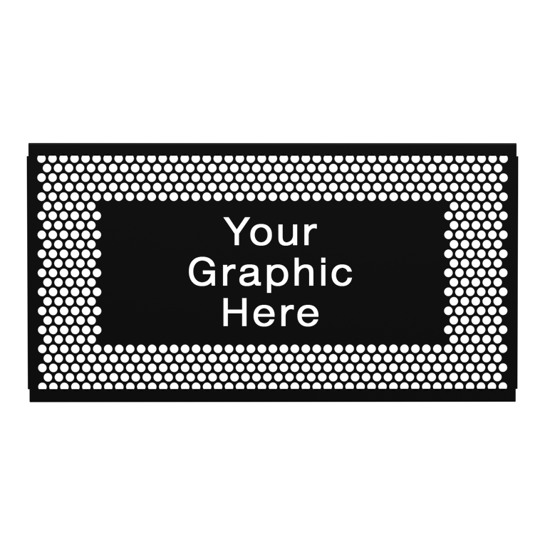 5 ft. Select Space Partition Graphic Panel, Circle