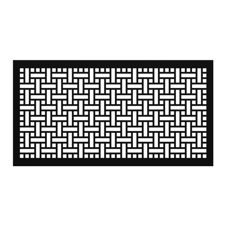 5 ft. Select Space Partition Panel, Square Weave
