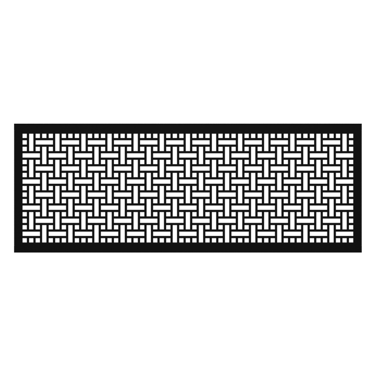7 ft. Select Space Partition Panel, Square Weave