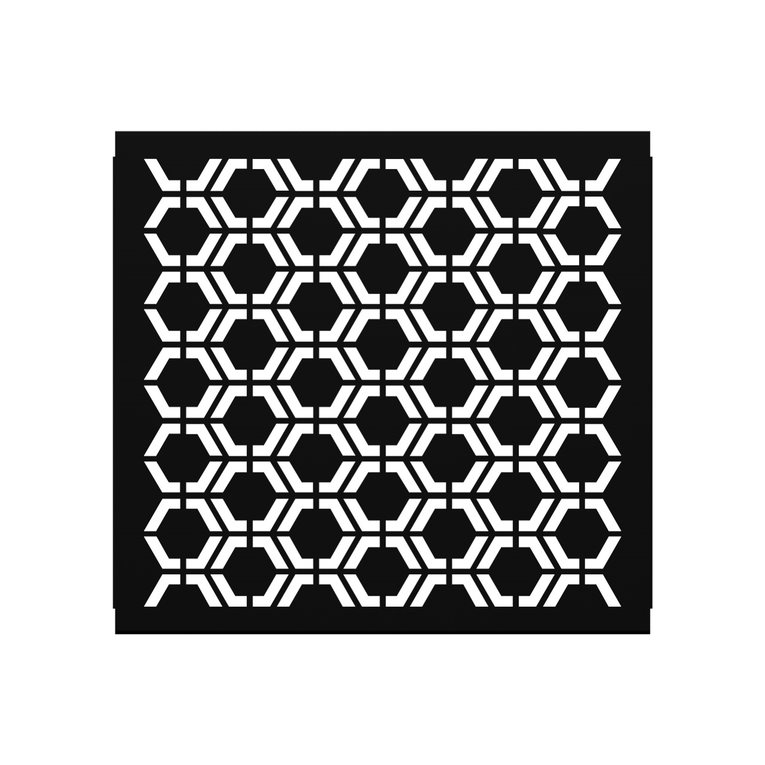 3 ft. Select Space Partition Panel, Hex Patern