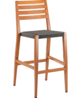 Florida Seating Riviera 02B Metal Back Outdoor Restaurant Bar Stool