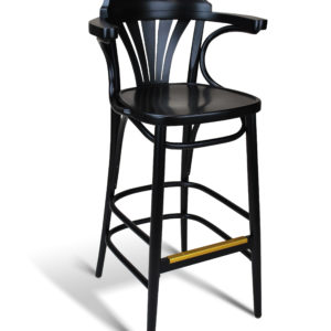 GAR 23 Series VS Barstool, LQ, Black, Indoor