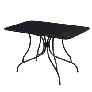 Plantation Prestige Metal Mesh Table Top with Butterfly Base