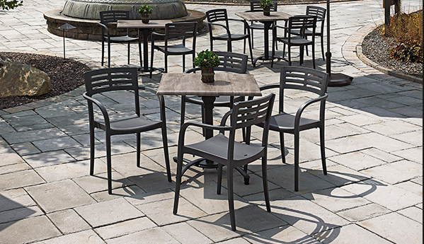 resin commercial restaurant furniture